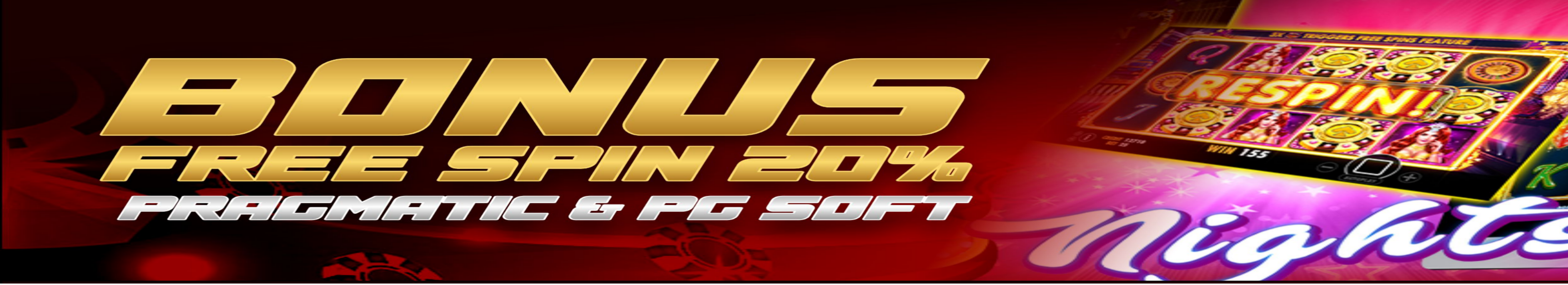 Promotion-EVENT FREE SPIN 20%